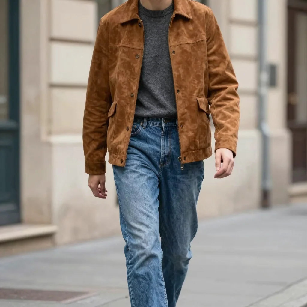 The Suede-Look Jacket, Made Wearable